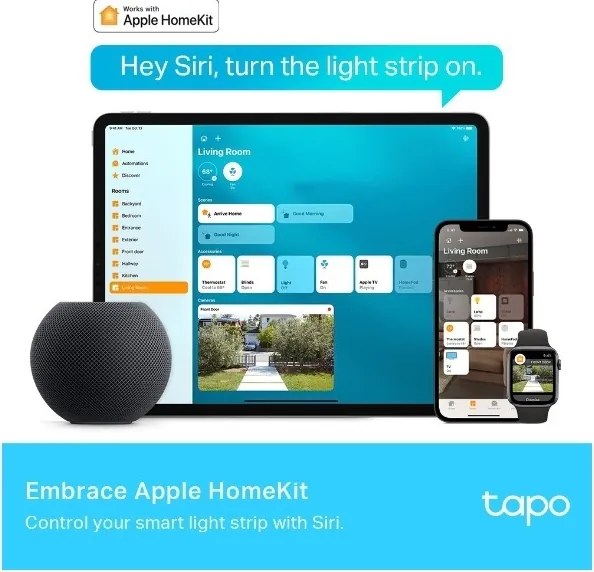 TP-Link - Bandă LED RGBW dimabilă 5 m LED/24W/230V Wi-Fi