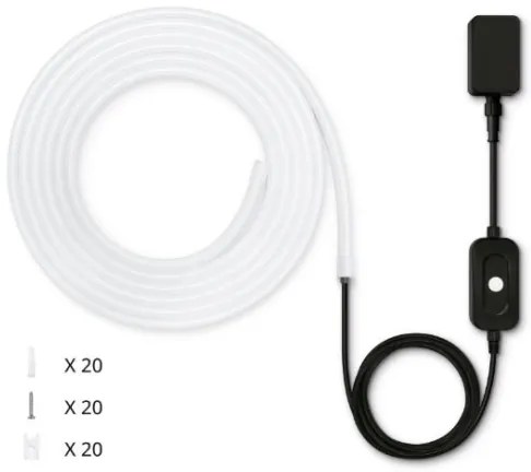 Bandă LED RGBW dimabilă de exterior 5m LED/24W/230V 2700-5000K Wi-Fi IP65 WiZ