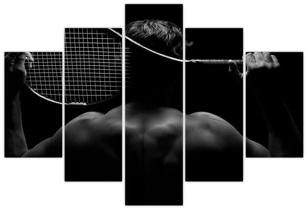 Tablou - Jucătorul de tenis (150x105 cm)