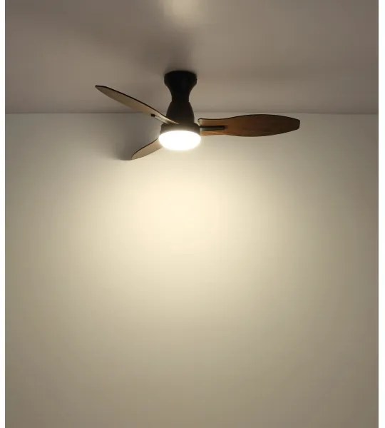 Globo 03671B - Ventilator tavan LED GALE 22W 230V 3000/4500/6000K +DO
