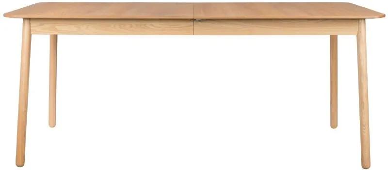 Masa dining extensibila din lemn de frasin Glimps Natural (180/240x90cm)
