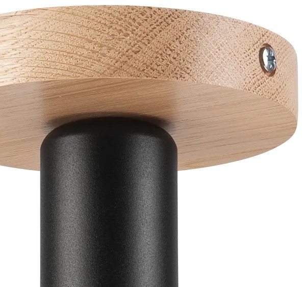 Lustră aplicată VITO OAK 1xE27/60W/230V stejar