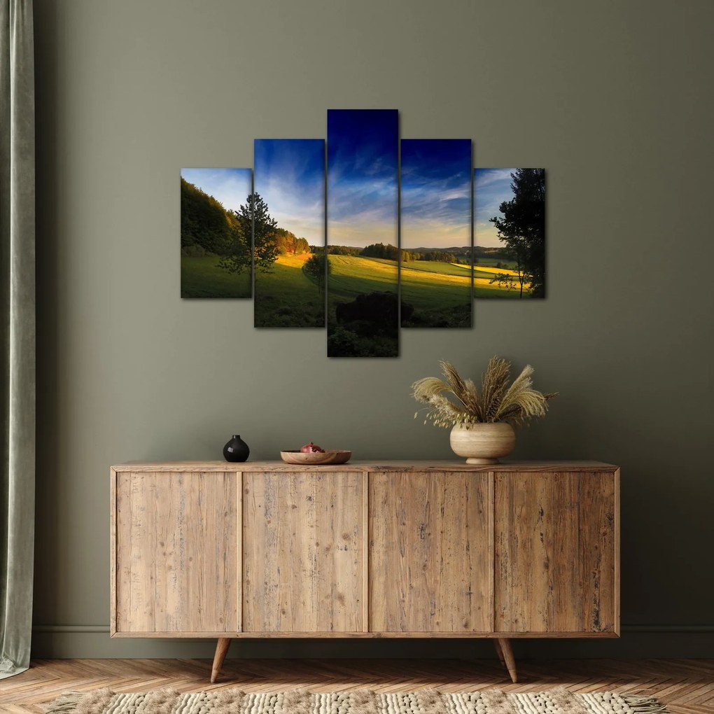 Tablou - Lunca de munte (150x105 cm)