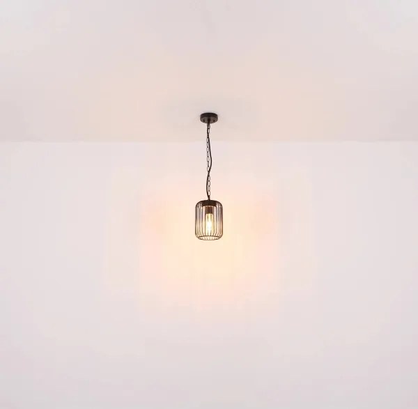 Globo 31985H - Candelabru de exterior pe lanț NINA 1xE27/15W/230V