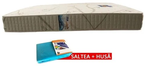 Set Saltea Latex Saltex 1400x2000 + Husa cu elastic