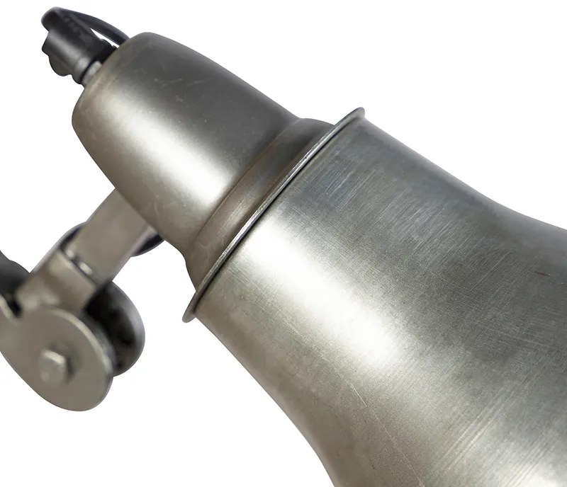 Lampă de perete industrială gri reglabilă - Mersey