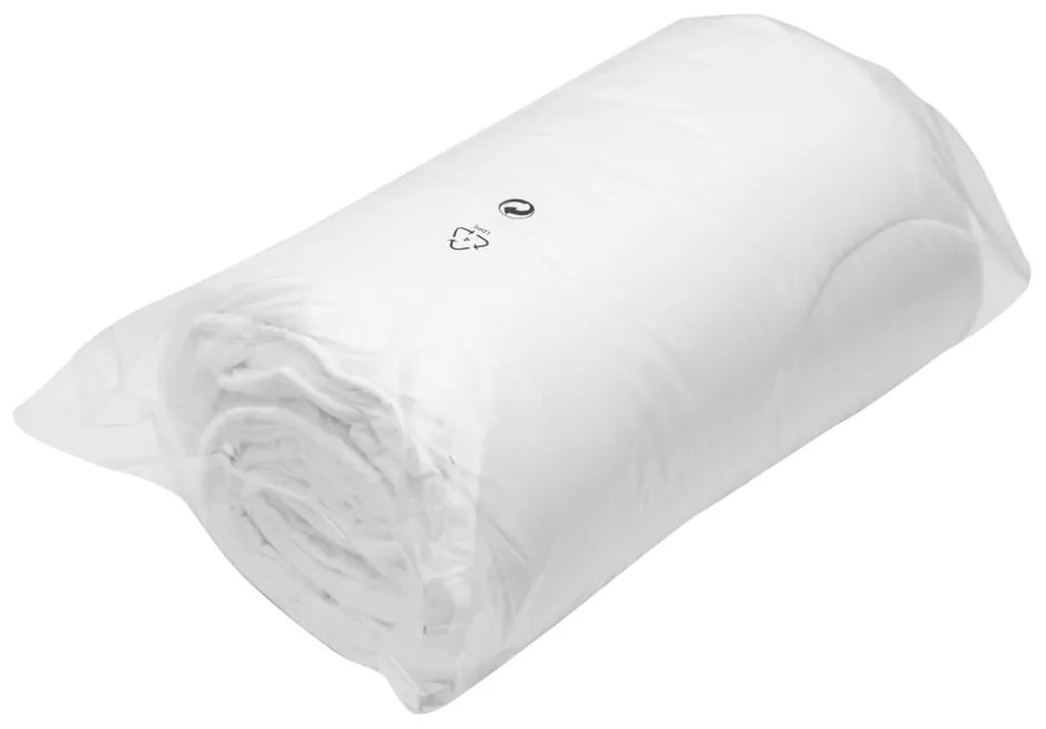 Cuvertura de pat 4 anotimpuri Culoare alba, TRONFELET 135x200 cm