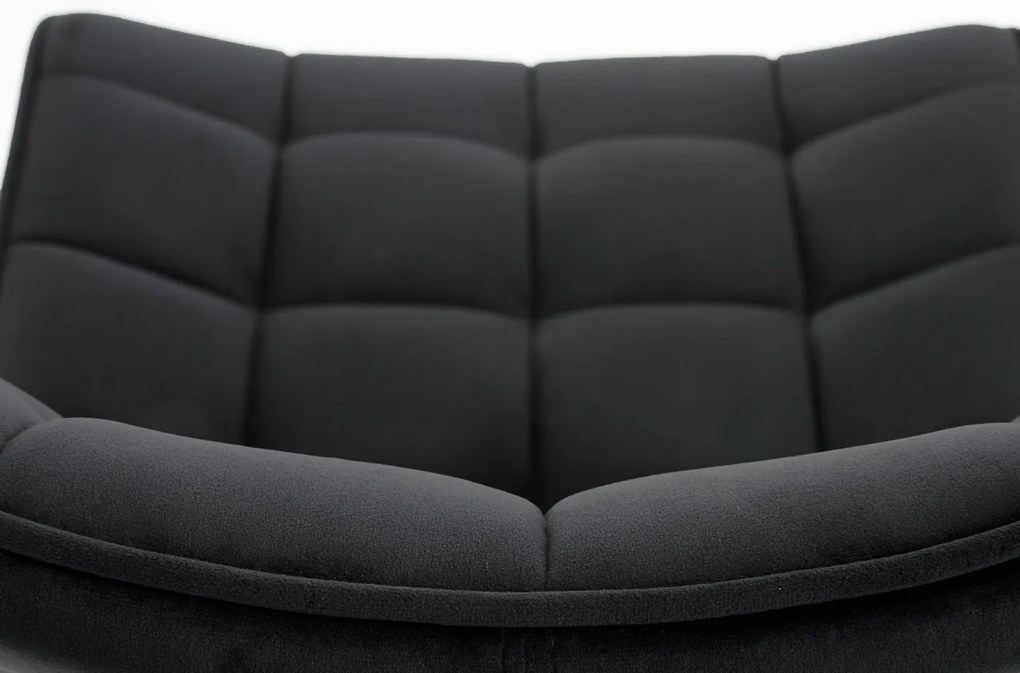 Scaun K332 velvet negru