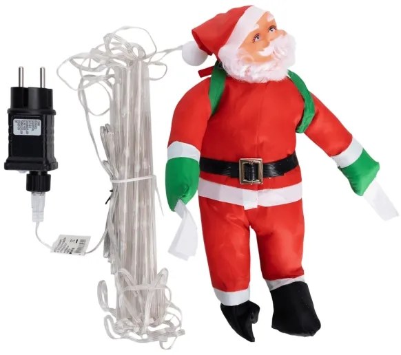 Aigostar - Decorațiune LED de exterior pentru Crăciun, 154 LED, 3,6 W, 230 V, 8 funcții, 1,6 m, IP44, alb rece