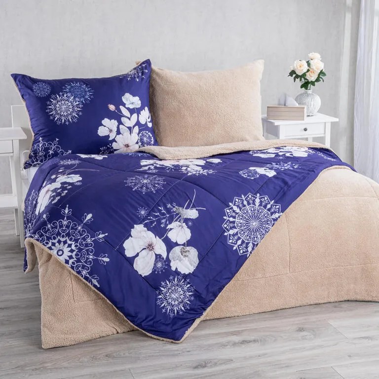 Set matlasat cu blăniţă Dual Feel FLORENCE 3 buc
