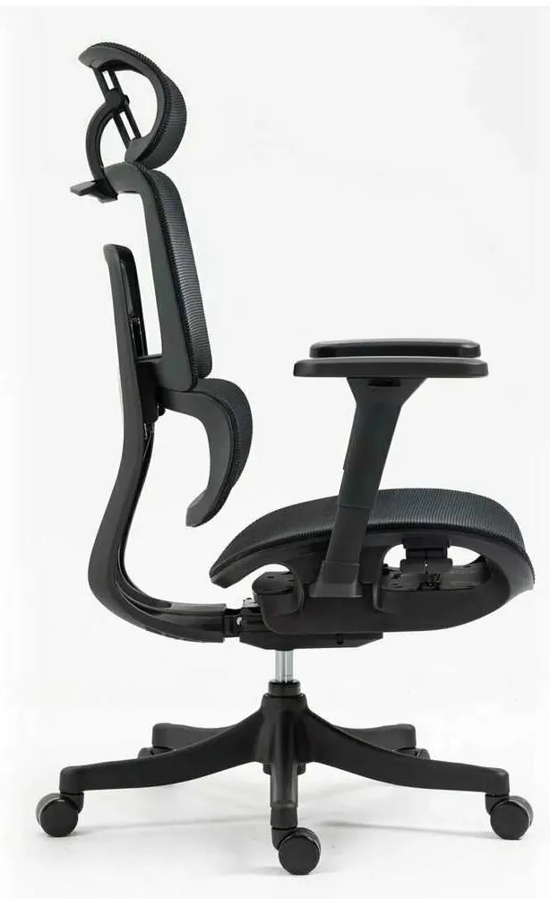 Scaun de birou Caricia, negru