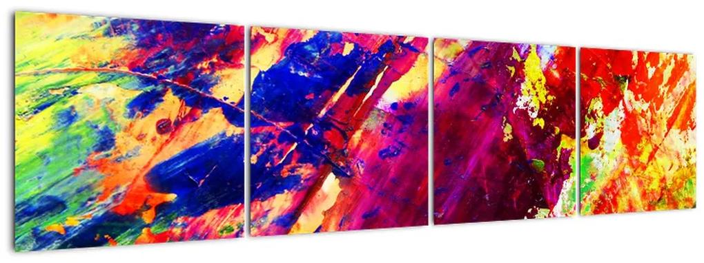Tablou abstract (160x40cm)
