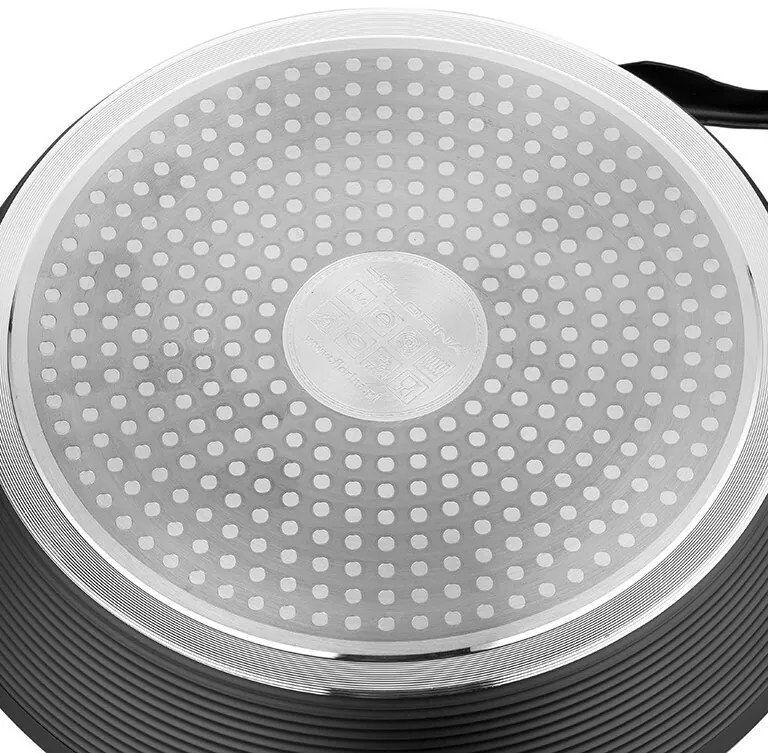 Florina Tigaie din aluminiu Carina Black 24 cm, diam. 24 cm