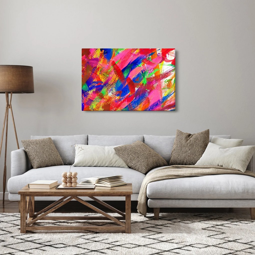 Tablou - Abstract colorat (90x60 cm)