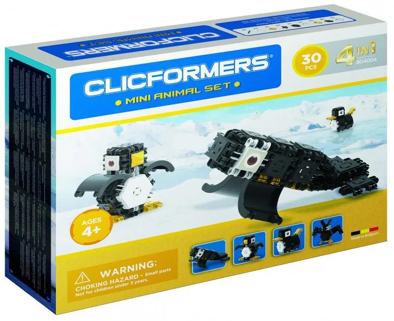 Set de construit Clicformers- Mini Animal Set 30 piese