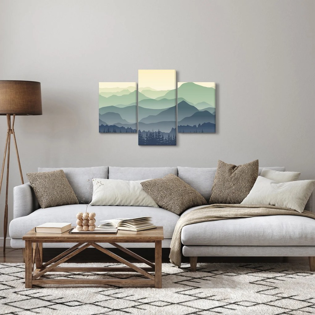 Tablou - Muntele Pădure (90x60 cm)