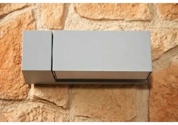 Aplică de exterior BORDER 1xE27/23W/230V IP44 gri Philips