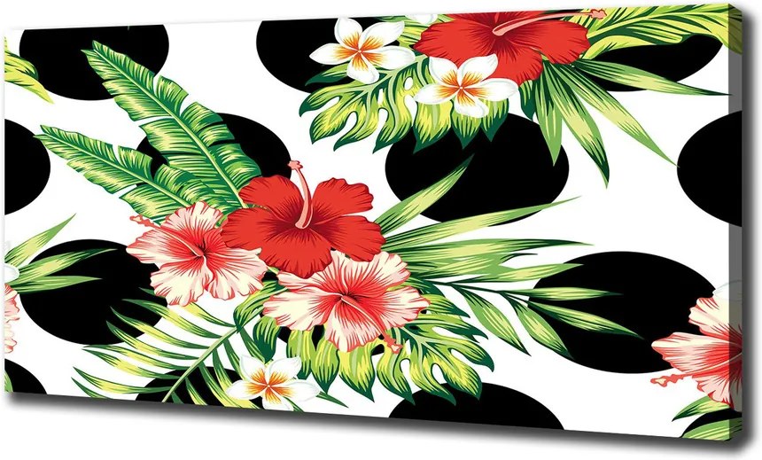 Tablouri tipărite pe pânză Flori hawaii