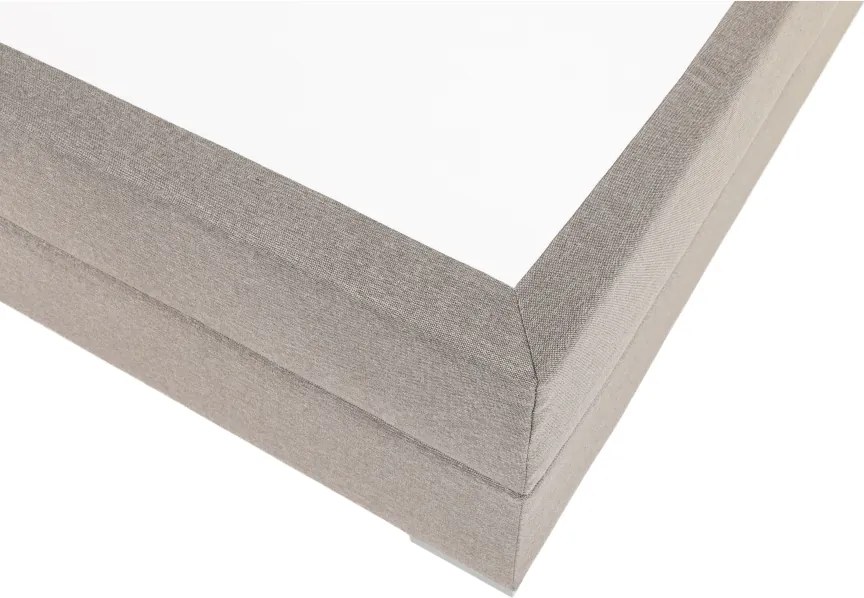 Pat tip BOXSPRING 140x200, taupe gri-maro, FERATA TV KOMFORT