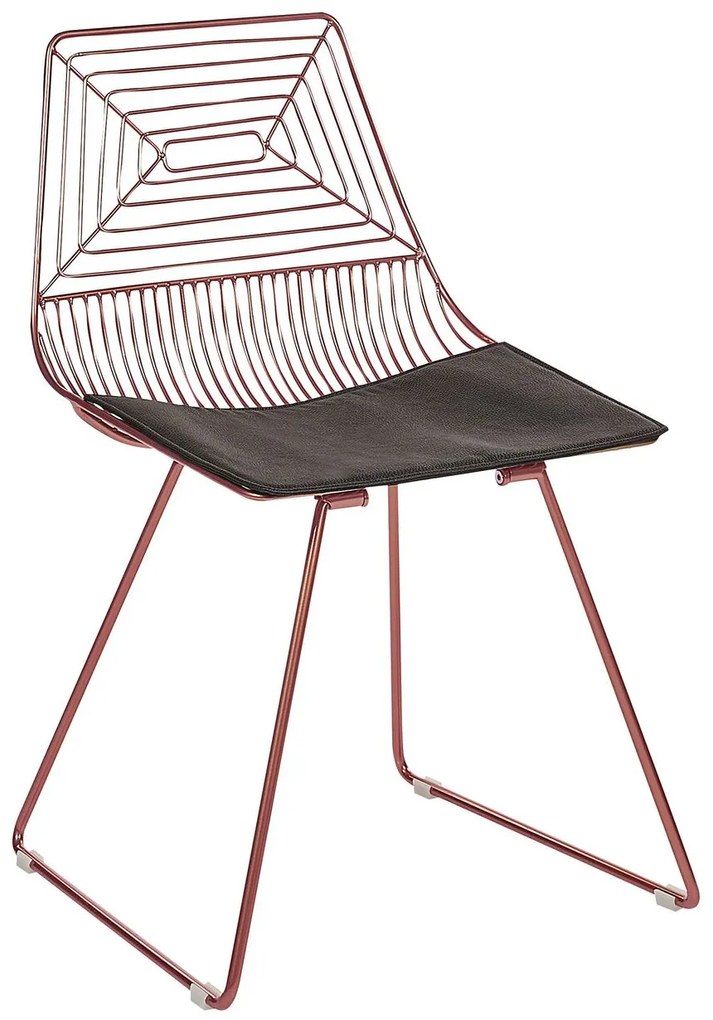 Set 2 buc scaun tip bar Bricio (rozauriu). 1078014