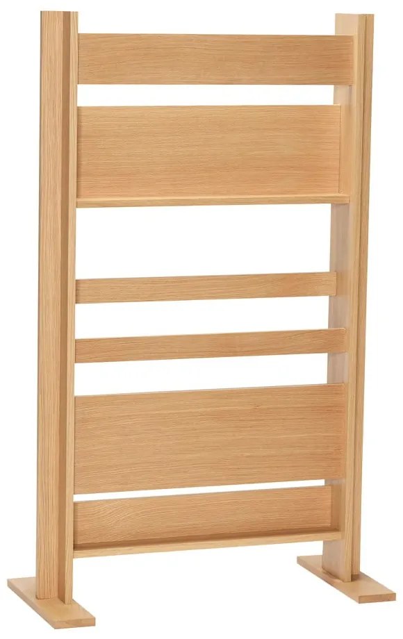 Paravan în culoare naturală cu aspect de lemn de stejar Forma – Hübsch