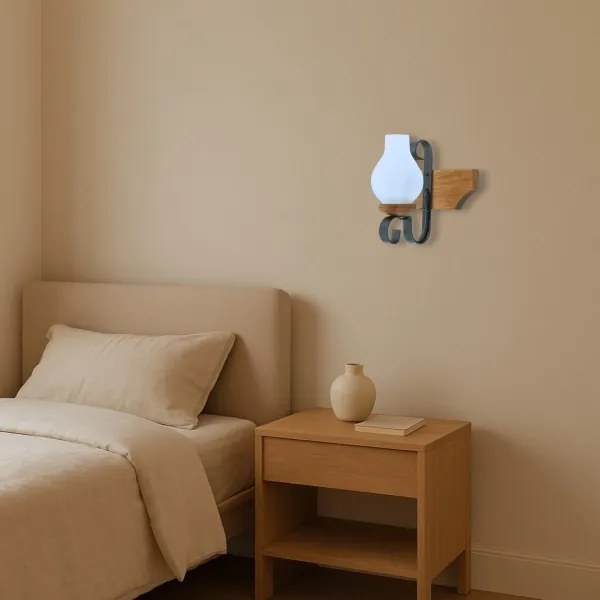 Aplică QUEEN 1xE14/40W/230V fag