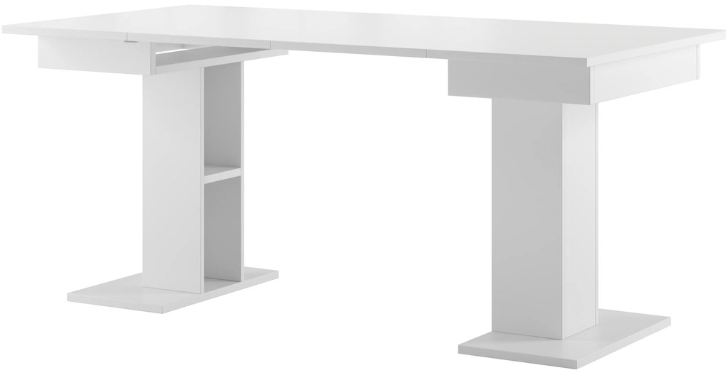 Masă sufragerie Sorred 05 (alb) (pentru 4 până la 8 persoane). 1068267
