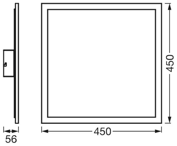 Panou LED RGBW dimabil SMART+ PLANON LED/28W/230V Wi-Fi Ledvance + telecomandă