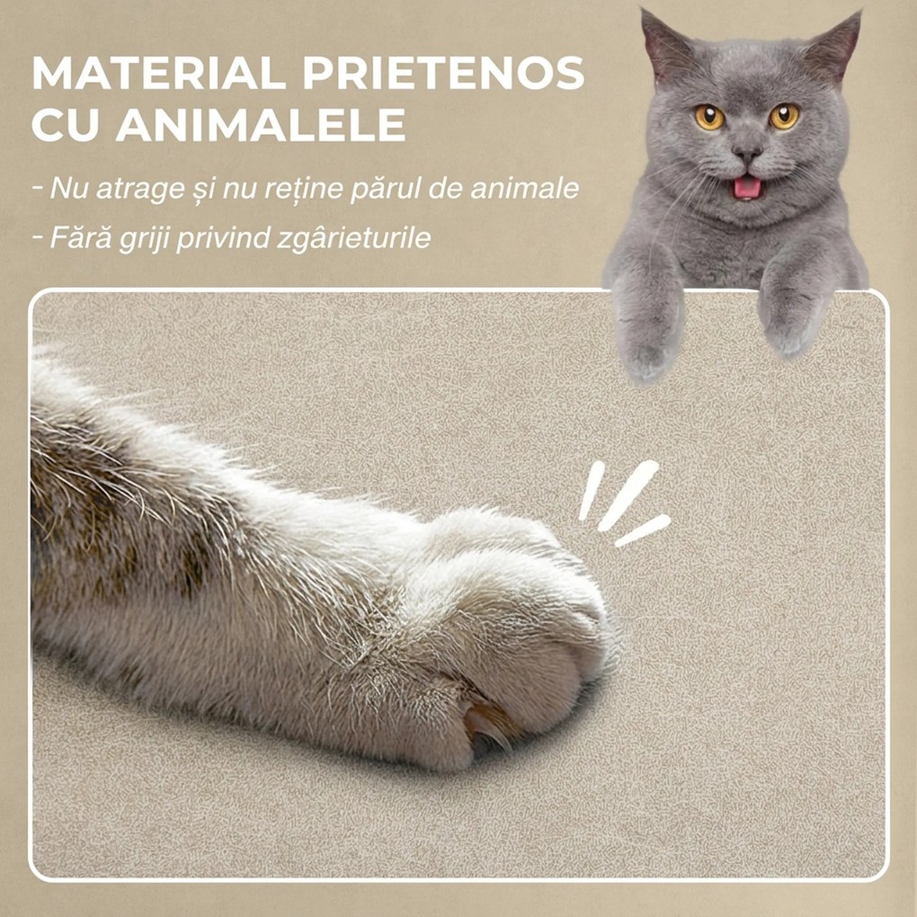 HOMCOM Fotoliu Relaxant Electric cu Masaj și Încălzire, cu Suport pentru Picioare, Silențios, Reclinabil 150° în Material Catifelat Prietenos cu Animalele, cu Funcție de Memorare, 2 Telecomenzi pentru Sufragerie, Bej | Aosom Romania