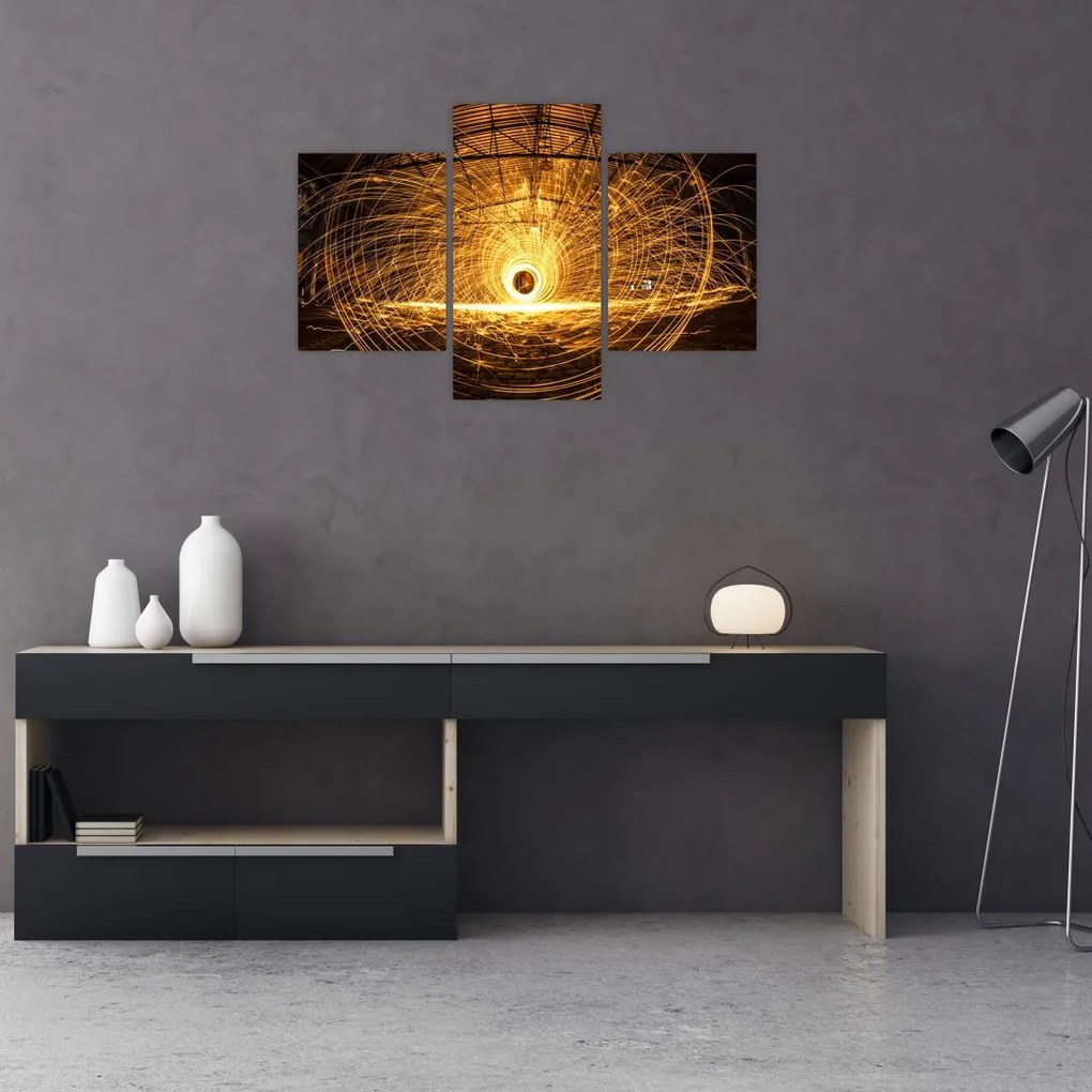 Tablou - Disc luminos (90x60 cm)