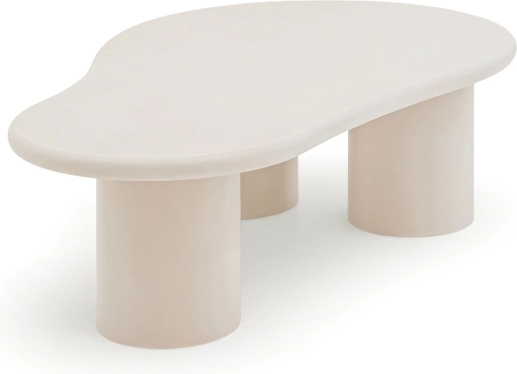 Măsuță de cafea pentru living Gisela 130 cm - bej