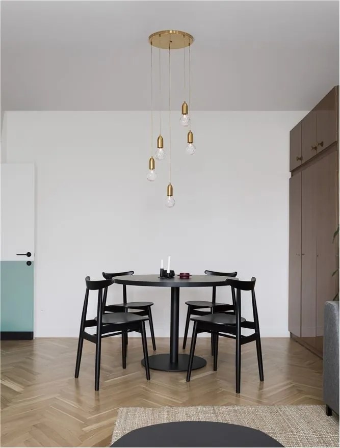 Lustra moderna cu 5 pendule design minimalist VEDA