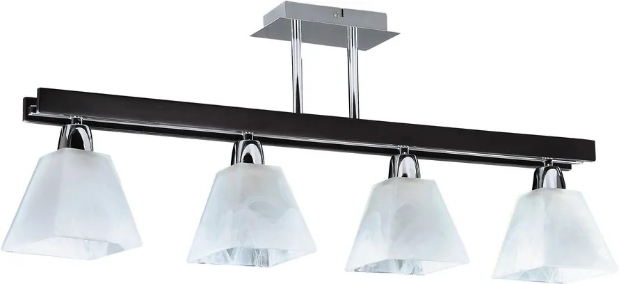 Rábalux Tana 2408 Plafoniere wenge metal E14 4x MAX 60W IP20