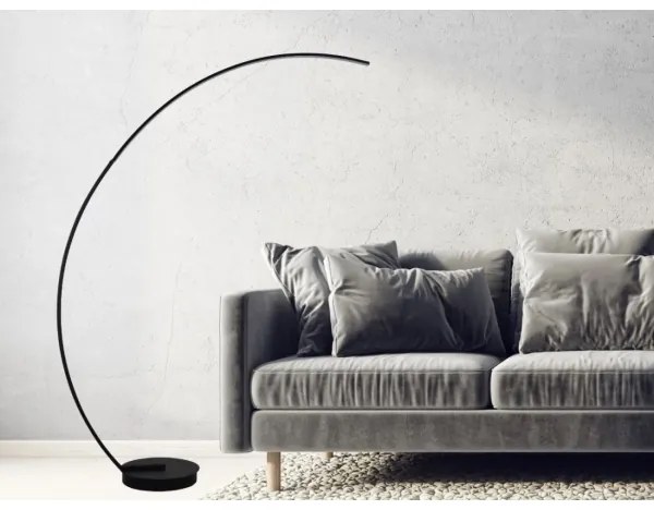 Lampă de podea LED dimabilă LED/28W/230V 3000-6500K + telecomandă