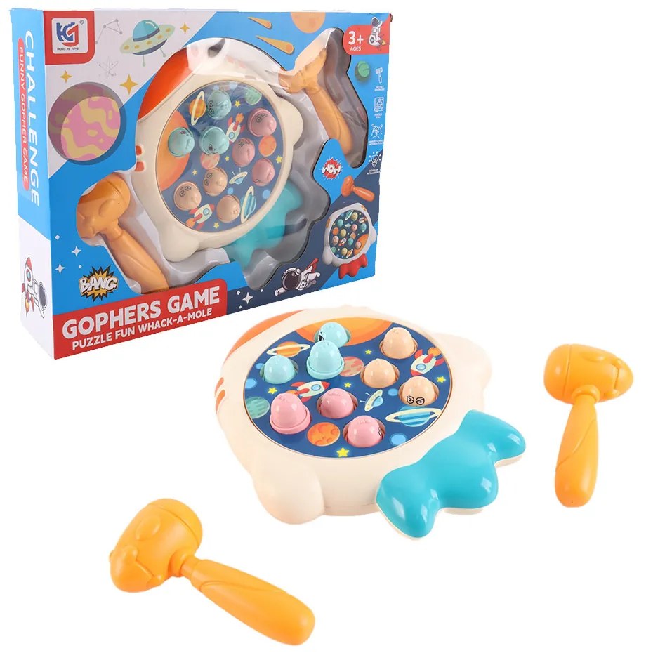 Planet chase arcade joc de societate cu ciocane Whack-A-Mole