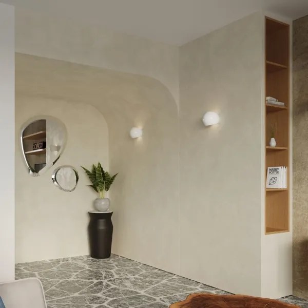 Aplică GLOBE 1xE27/60W/230V albă Sollux SL.1026