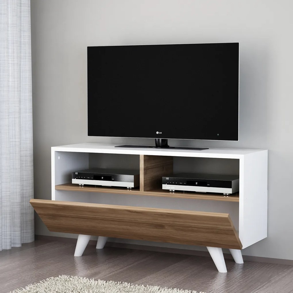 Masă TV Novella White