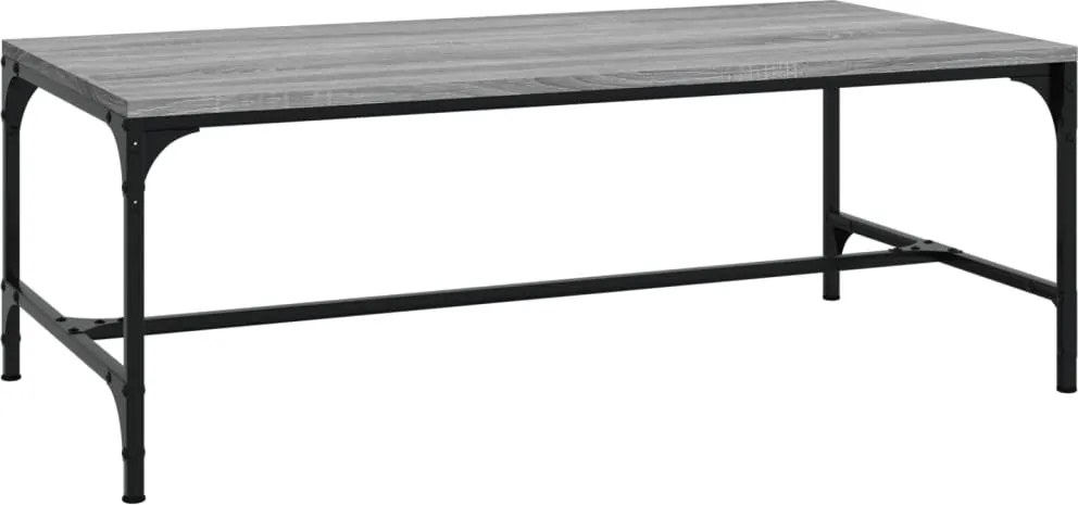 vidaXL Măsuță de cafea, gri sonoma, 100x50x35 cm, lemn prelucrat