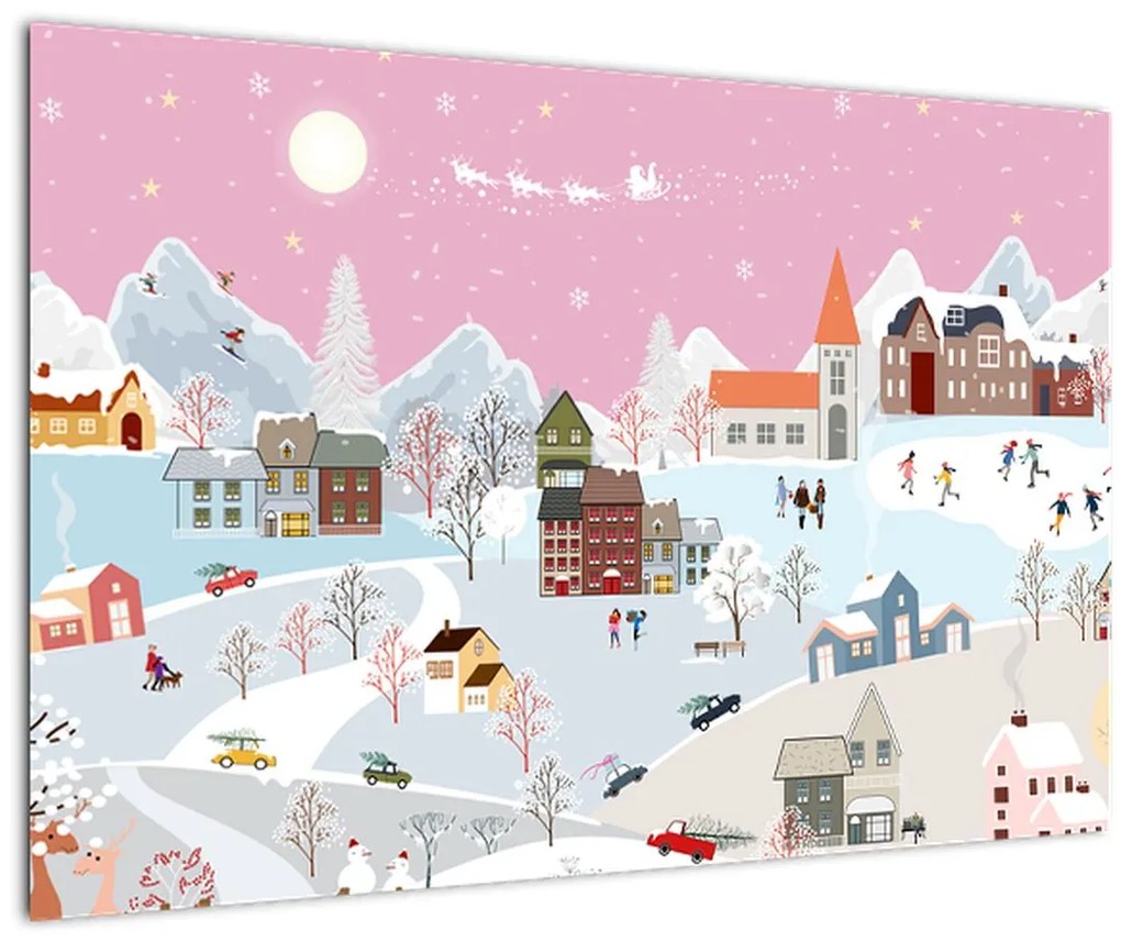 Tablou - Iarma magică (90x60 cm)