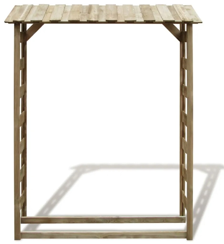 Sopron lemne de foc, 150 x 44 x 176 cm, lemn de pin tratat 150 x 44 x 176 cm