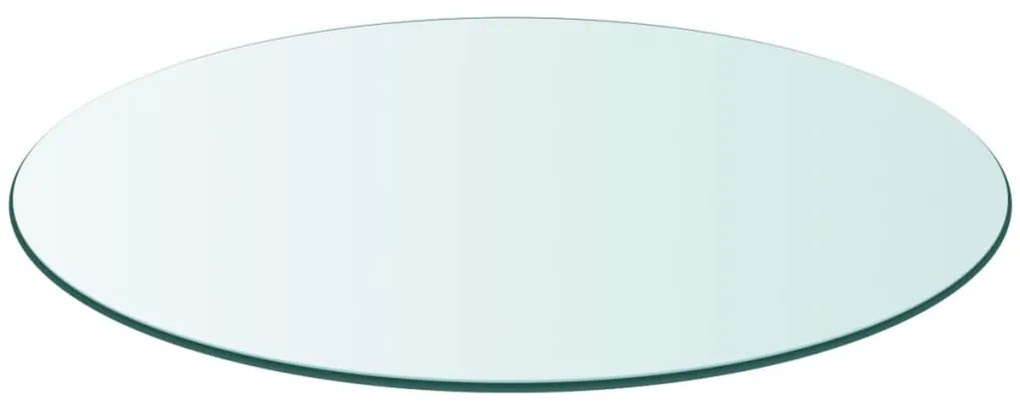 243630 vidaXL Blat masă din sticlă securizată rotund 900 mm