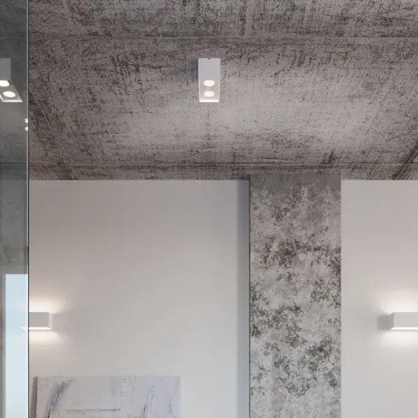 Plafonieră QUAD 2xGU10/40W/230V