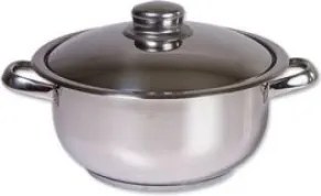 Oala inox cu capac ZLN7239, COCINERA,diametru 20 cm,capacitate 2L