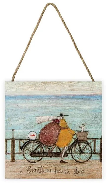 Sam Toft - A Breath of Fresh Air Pictură pe lemn