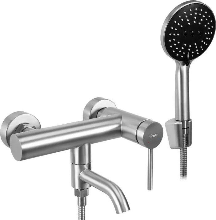 Baterie pentru cada REA Clif crom periat