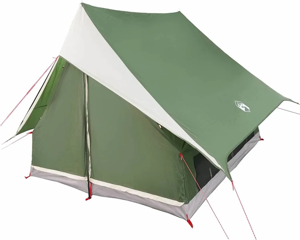 vidaXL Cort de Familie cu acoperiș Verde și alb 315 x 286 x 200 cm