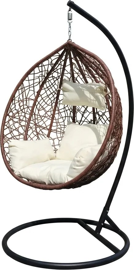 Scaun suspendat maro KOKON cu suport