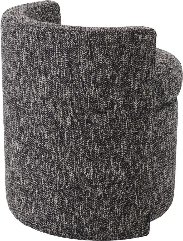 Fotoliu design LUX Arcadia, cambon negru 115326 HZ