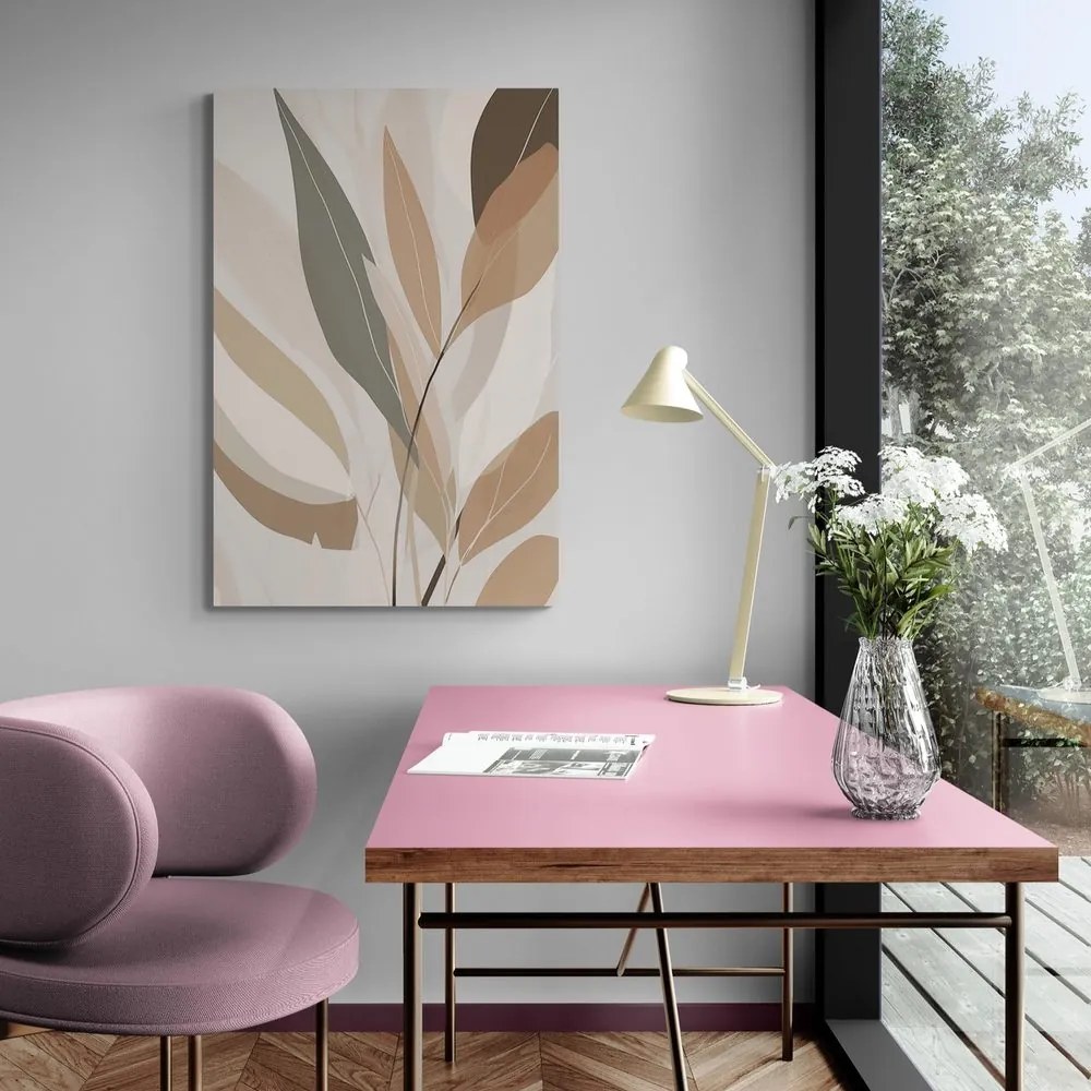 Tablou forme botanice abstracte No2