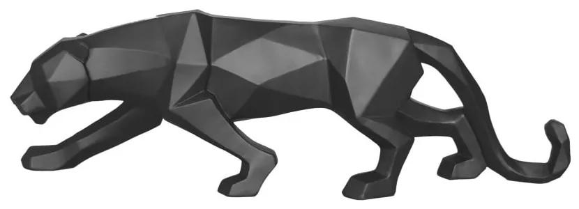 Statuetă PT LIVING Origami Panther, negru mat